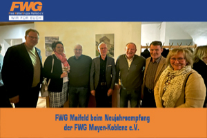 FWG Maifeld beim Neujahresempfang der FWG MYK